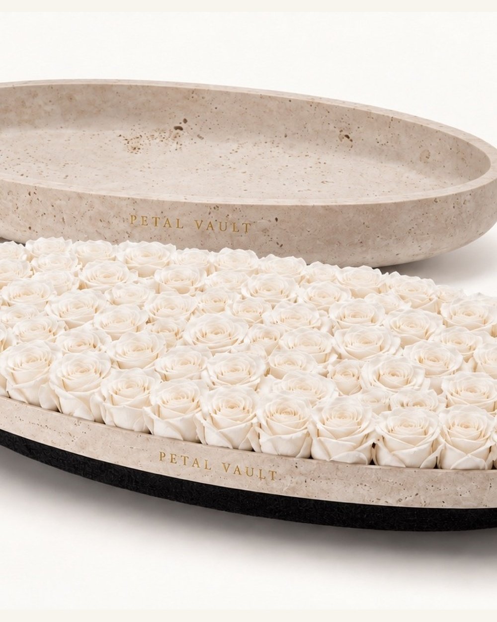The Travertine Capsule stone rose case